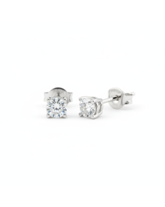 Diamant-Ohrstecker 0,10 ct Weißgold Éclat