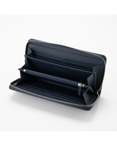 Portefeuille compagnon en cuir grainé Grand