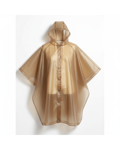 Cape de pluie imperméable City Rain - Camel - S