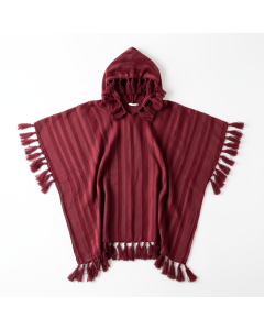 Leichter Strandponcho aus Baumwolle Mare
