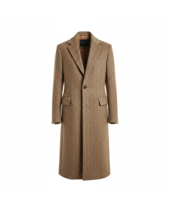 Manteau long à chevrons Gentleman