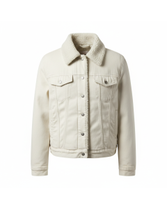 Jeansjacke Sherpa-gefüttert Winter