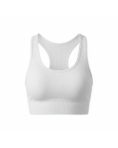 Longline-Sport-BH gerippt Lounge