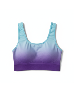 Nahtloser Sport-BH mit Ombré-Verlauf