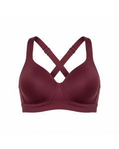 Brassière maintien extrême encapsulée Marathon - Bordeaux - XL