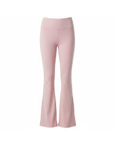 Legging évasé bootcut Pilates - Rose poudré - XL