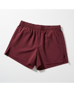 Short de running fendu Track - Bordeaux - XL