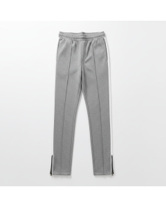 Jogging slim zippé bas Track Suit - Gris chiné - XXL