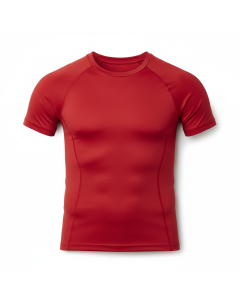 T-shirt compression manches courtes Pro Fit - Rouge - M