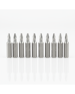 10er-Pack Bits PH2 × 25 mm S2-Stahl