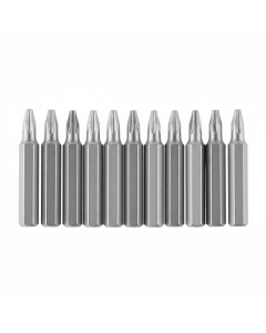 10er-Pack Bits Torx T20 × 25 mm S2-Stahl