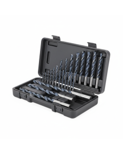 25-piece HSS metal drill bit set 1-13 mm