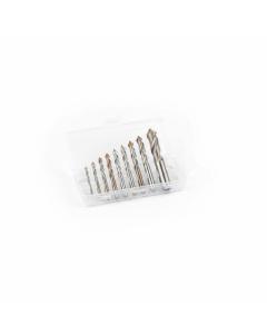 8-piece straight shank concrete drill bit set 3-10 mm