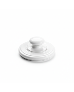 Push button white for ventilation or doorbell VoltSafe