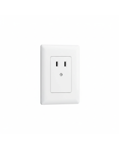 Cable outlet plate 20 A white VoltSafe