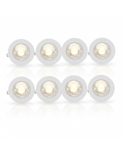 LED-Einbaustrahler GU10 5 W warmweiß (6er-Pack) VoltSafe