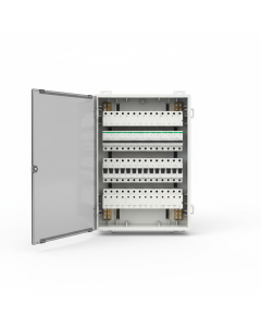 Tableau électrique nu 4 rangées 52 modules VoltSafe