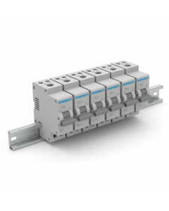 Disjoncteur divisionnaire 16 A courbe C VoltSafe (lot de 6)