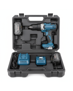 Perceuse-visseuse sans fil TurboTec 18V 55 Nm — Kit 2x4Ah