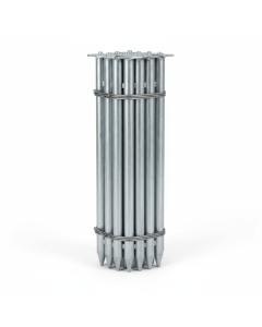 Zaunpfosten verzinkt 1,75 m (10er-Pack) VerdoyJardin