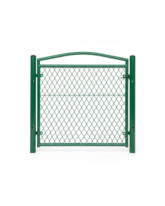 Gartentor Gitterrost grün 1 m × 1,25 m VerdoyJardin