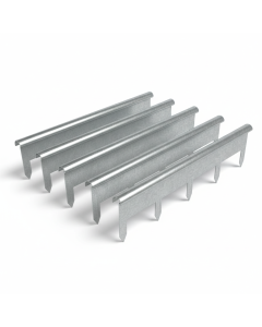Galvanised steel garden edging 100x15 cm (pack of 5)