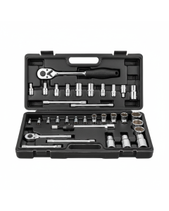 Coffret de douilles et cliquet 1/2" 24 pièces