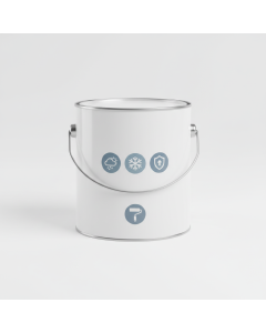 Masonry paint matt white 2.5 L PeintExpress