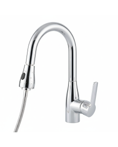 Spültisch-Einhebelmischer Schwanenhals chrom FluxPro