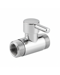 WC-Eckventil ¼-Drehung chrom FluxPro