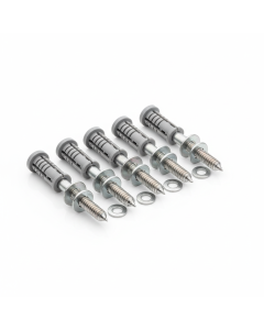 Sanitary screw fixings 8x120 mm (pack of 4) FixMaster