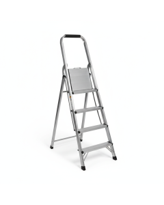 Escabeau aluminium 4 marches hauteur travail 2.80 m FixMaster