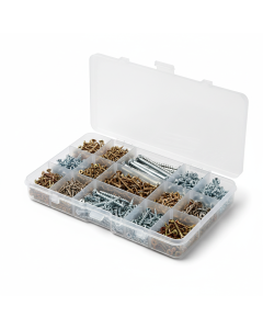 1200-piece PZ chipboard screw assortment FixMaster