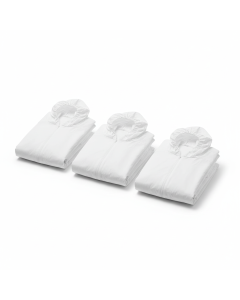 Combinaison jetable type 5/6 blanche taille XL (lot de 3)