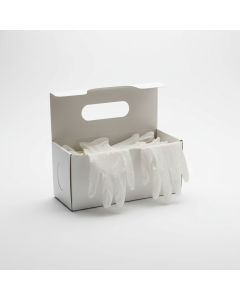Latex-Einweghandschuhe gepudert (100er-Box) Größe L BricoSafe