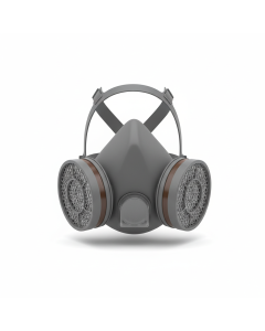 Halbmaske A2P3 mit Filtern BricoSafe