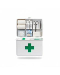 Coffret de premier secours chantier 10 personnes BricoSafe
