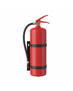 Extincteur poudre ABC 6 kg avec support mural BricoSafe