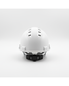 Casque de chantier ventilé blanc BricoSafe
