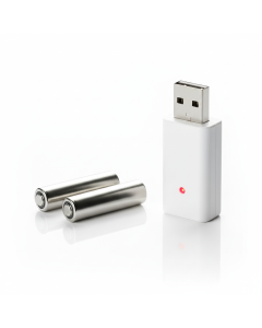 Rechargeable LIR2032 3.6V Coin Cell Battery — pack of 2 with charger