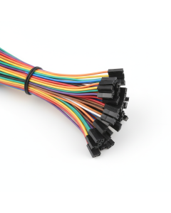 Pack of 65 Male-to-Male Dupont Wires 20cm — Breadboard