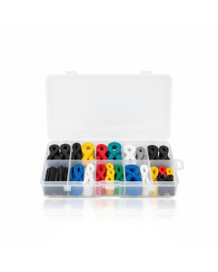 Pack of 328 Heat Shrink Tubes 2:1 — 8 Sizes 5 Colors