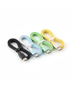 Pack of 5 Short USB-C Cables 15cm — Charge and Data