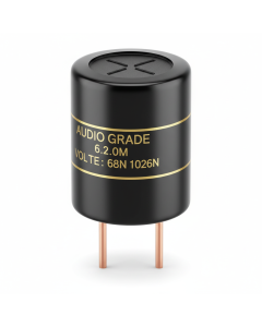 Audio-grade electrolytic capacitor 2200µF 35V low noise