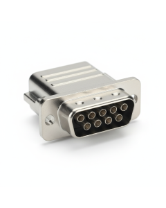 DB-9 female solder connector (DE-9) — RS-232 serial