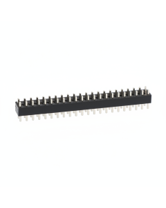 Female header strip 40 pins 2.54mm pitch single row