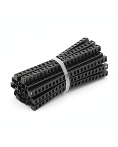 Pack of 10 female header strips 40 pins 2.54mm pitch