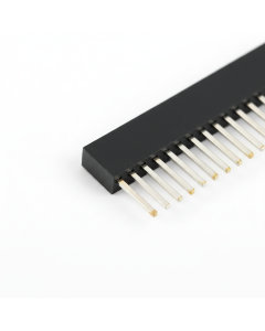 Right-angle male header strip 40 pins 2.54mm pitch