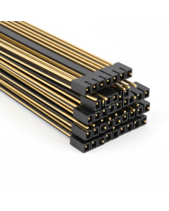 Pack of 10 male header strips 40 pins 2.54mm pitch