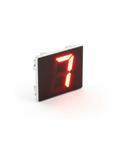 1.0" Large Red 7-Segment Display — Common Cathode